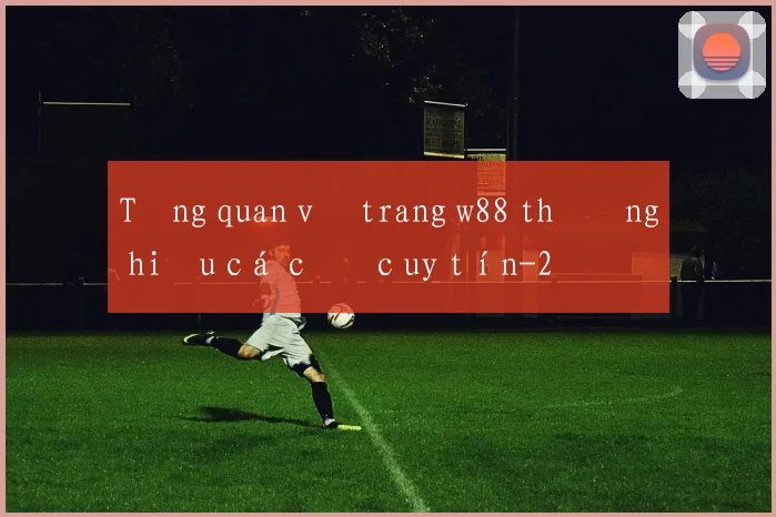 Tổng quan về trang w88 thương hiệu cá cược uy tín